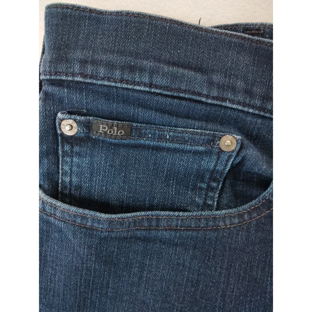 Polo Ralph Lauren Jeans Mens 40x30 (Fits 40x29) Hampton Relaxed Straight Blue